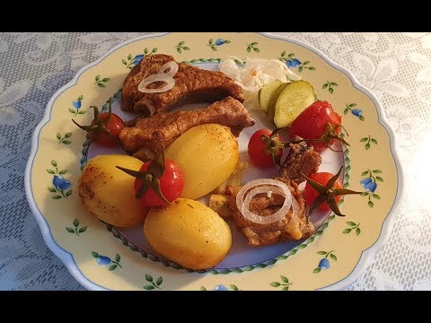 Видео: Мясо по деревенски!!!Вкуснота!