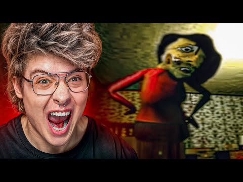 Видео: Шарф играет в хоррор Bad Parenting 1: Mr. Red Face