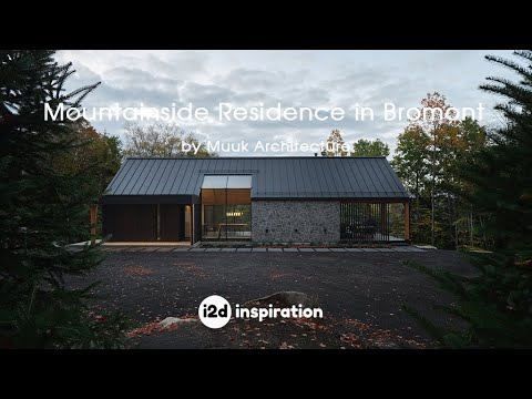 Видео: Резиденция на склоне горы в Бромонте от Muuk Architecture