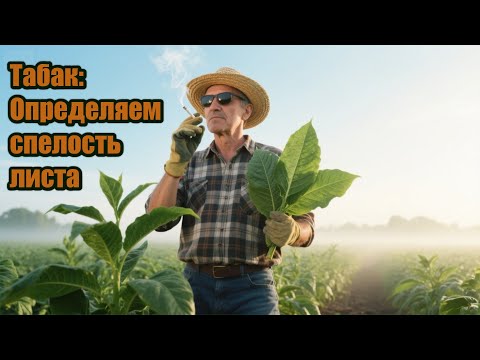 Видео: Обзор посадок ТАБАКА | Определяем спелость листьев+ советы новичкам