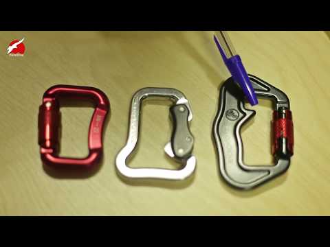 Видео: Парапланеризм: карабины Power Fly, Snap Lock, Camp