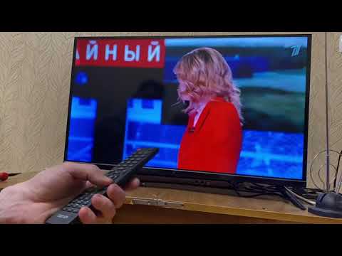 Видео: Телевизор DEXP 32HKN1: Настроить 20 бесплатных цифровых каналов DVB-T2