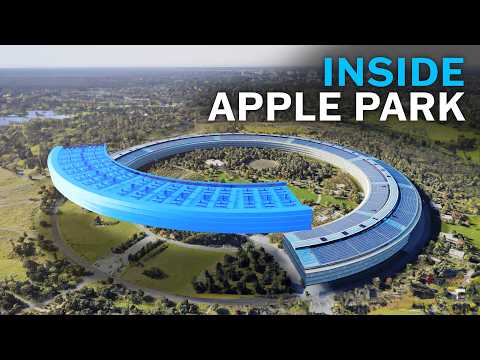 Видео: Гениальный дизайн Apple Park