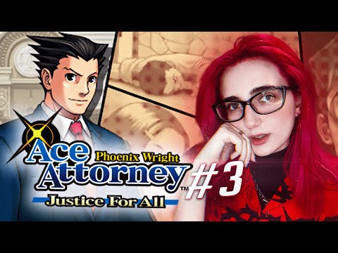 Видео: Phoenix Wright Ace Attorney: Justice for All прохождение от TarelkO ч3