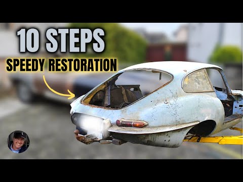 Видео: Реставрация Jaguar E Type — 10 проверенных шагов