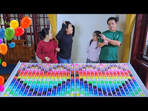 Видео: Головоломка с шариками, весёлая семейная игра для тренировки мозга ☆ уровень 162