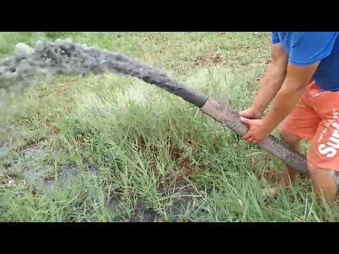 Видео: Мотопомпа грязевая heter