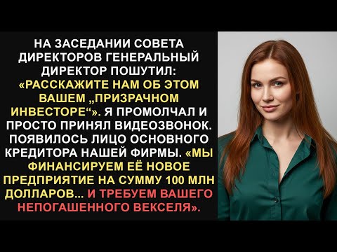 Видео: Мой генеральный директор высмеял моего «фантомного инвестора», а затем я позвонил ему и подал заявку