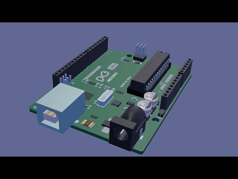 Видео: Моделирование платы arduino uno 6 урок