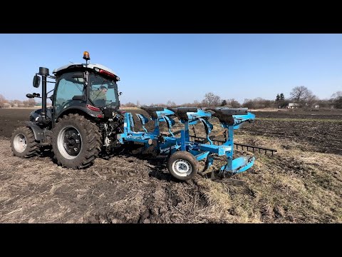 Видео: Оранка плугом Lemken opal 090. Трактором СКАУТ ТВ 904. Чи тягне СКАУТ плуг 3 по 35?