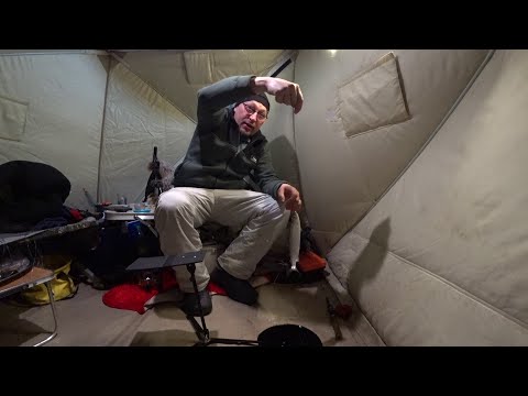 Видео: Вот он Рипус ! Экстремальная рыбалка в лютый ветер  .Озеро Инголь! 2024 -2025