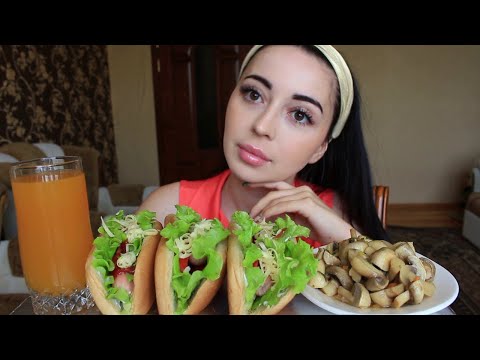 Видео: УЖАСНАЯ ИСТОРИЯ/ Хот доги / Mukbang Ayka Emilly