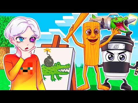 Видео: 😨 Я Прожил 100 Дней ПОЛУЧАЯ ВСЕ ЧТО НАРИСУЮ в Майнкрафт!