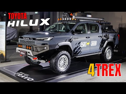 Видео: Toyota Hilux Travo Overland Plus 4TREX 2026 года — грузовик для приключений, о котором мечтают в ...