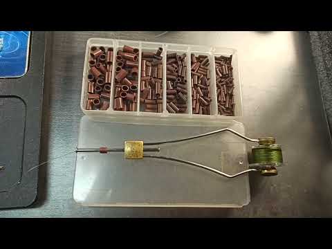 Видео: Силиконовая трубочка на бобинодержателе