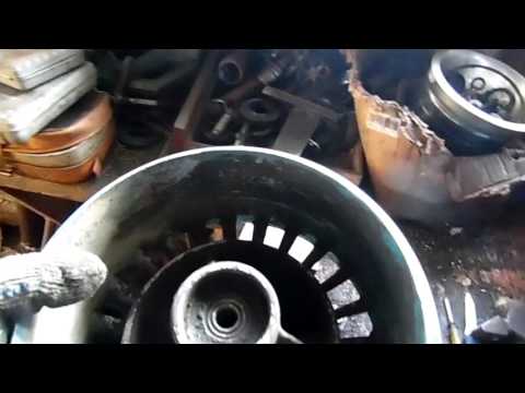 Видео: Разборка и дифектовка турбины охлаждения т-40.