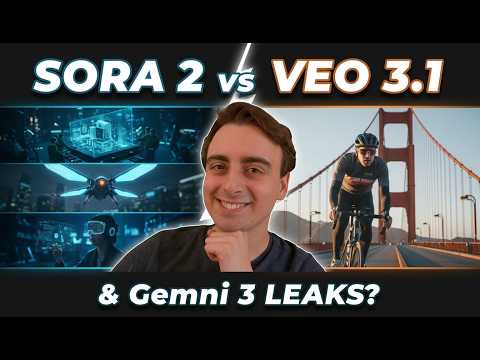 Видео: Режим раскадровки SORA 2, утечки Google VEO 3.1 и Gemini 3!!