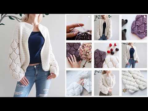 Видео: Кардиган "Инжир". Часть 2. МК по вязанию крючком от Kandiana