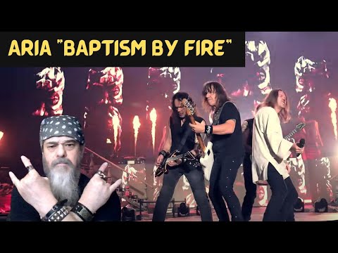 Видео: Metal Dude (REACTION) - АРИЯ – Крещение огнём Live (Москва 2023, ВТБ Арена) Aria “BAPTISM BY FIRE”