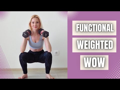 Видео: Функционална тренировка за цяло тяло с гири | Full Body Functional Workout with Weights