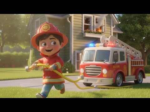 Видео: Өрт сөндіруші бала.Қазақша мультфильм.Балаларға арналған.#балаларғаарналған #әнайту #балабақша