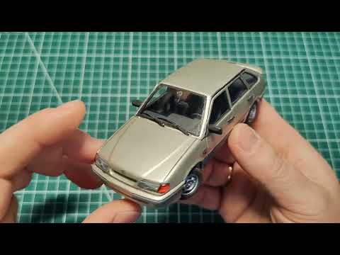 Видео: Обзор модели Lada 2114 / конверсия / 1:36 / технопарк