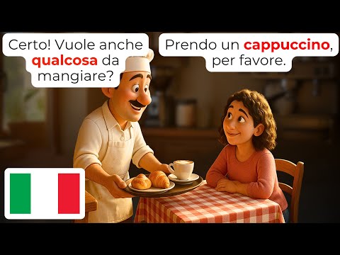 Видео: 🇮🇹 Разговоры в Итальянской Пекарне | A1-A2 | Учите Итальянский Быстро для Начинающих