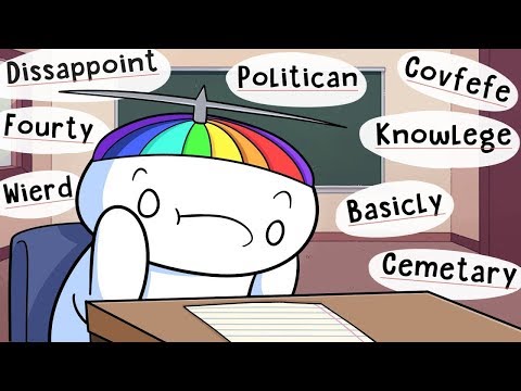 Видео: Мое ужасное правописание ( TheOdd1sOut на русском ) My Horibal Speling | Русская озвучка