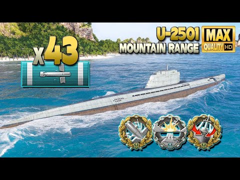 Видео: Подводная лодка U-2501: Страшная близость между врагами - World of Warships