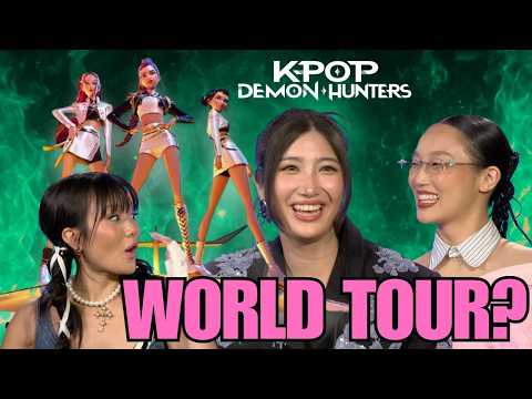 Видео: ИНТЕРВЬЮ: EJAE + вокалисты K-Pop Demon Hunters готовят мировой тур + документальный фильм!