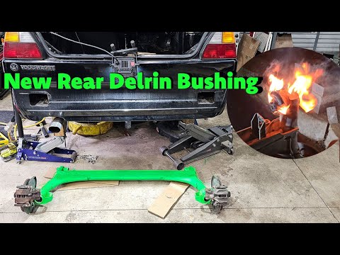 Видео: Модернизация втулки заднего моста Delrin на VW MK2 GTI
