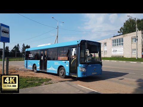 Видео: 51 маршрут автобуса. 18.08.2021 год. Тверь.