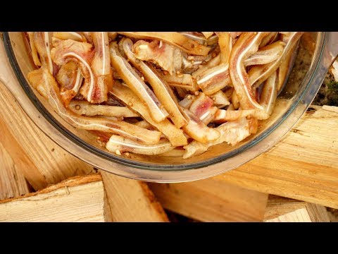 Видео: Свиные Ушки По-Корейски ☆ МЕГАВКУСНО ☆ Маринованные Свиные Уши
