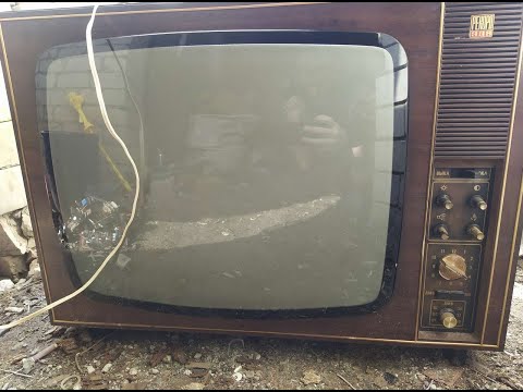 Видео: Сколько меди,обжиг меди! Обзор Телевизор Рекорд 338