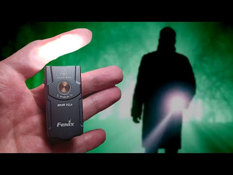 Видео: Fenix E03R V2.0 Новый наключный фонарь с режимом "дыхание" и красным светом