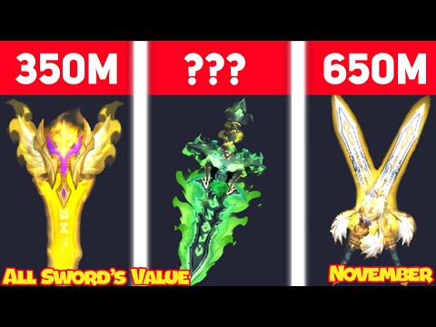 Видео: Список ценностей Skyblock 2025 || Все ценности MVP Swords || Skyblock Blockman Go