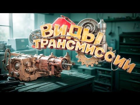 Видео: Что такое Трансмиссия? Разбираем 4 Вида (НаучТрак)