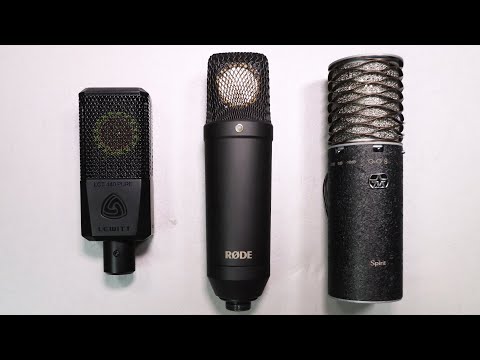 Видео: Сравнение Rode NT1, Lewitt LCT440 и Aston Spirit