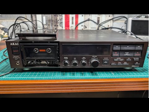 Видео: Восстановление Akai GX-73, часть 1: решение проблем с транспортировкой ленты