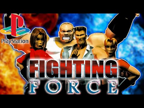 Видео: FIGHTING FORCE на PlayStation1 Beat ’em up полное прохождение