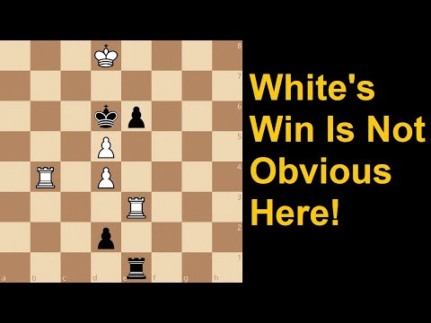 Видео: Как белые могут остановить пешку черных?