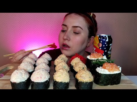Видео: МУКБАНГ РОЛЛЫ ОСТРАЯ КУРИЦА КРАБ АСМР | MUKBANG ROLLS SPICY CHICKEN CRAB ASMR
