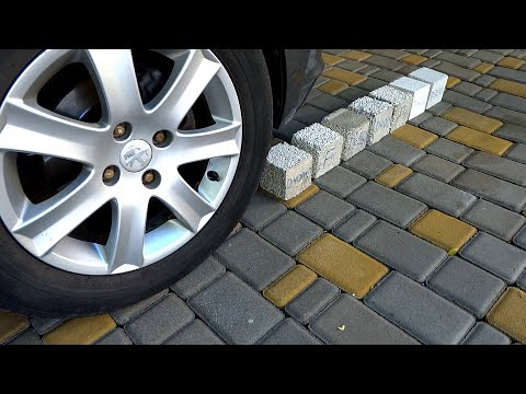 Видео: Продолжаю издеваться над полистиролбетоном и газобетоном))