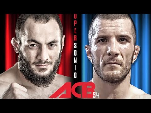 Видео: Асламбек Саидов vs. Ион Паску | Aslambek Saidov vs. Ion Pascu | ACB 54 - Supersonic