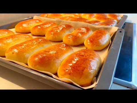 Видео: ПИРОЖКИ как ПУХ/ТАК ПЕКЛИ в СОВЕТСКОЙ СТОЛОВОЙ /5 копеек/PIROSCHKI wie in sowjetische Kantine