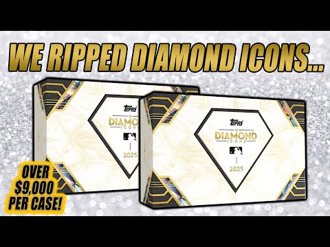 Видео: МЫ РАЗОРВАЛИ ДЕЛО НА БОЛЕЕ 9000 ДОЛЛАРОВ... | Topps Diamond Icons MLB Case Break 2025