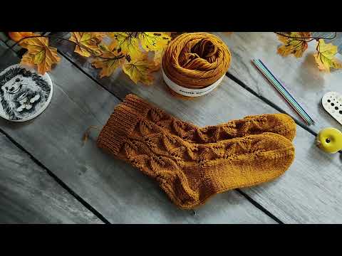 Видео: Пряжа SHINE BRIGHT от O, YARN мои впечатления 🧶 Носки в #носкиизоднойрасцветки октябрь 🍁🍃🌾🍂
