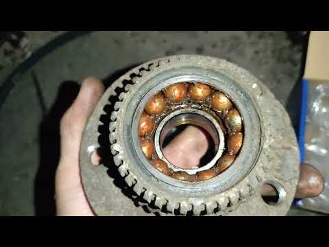 Видео: гул в салоне при движении, замена заднего ступичного подшипника гольф 4