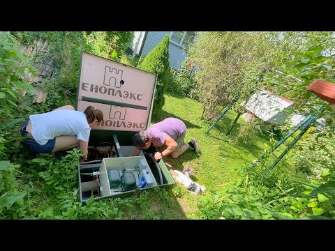 Видео: VLOG Септик сломался! Ну и утро! Oclean Flow 12-13.07.22