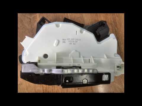 Видео: Замена замка водительской двери Polo Sedan